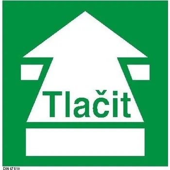 Otvírání dveří Tlačit-samolepicí fotoluminiscenční fólie