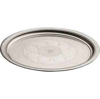 SAHM Podnos nerez kulatý průměr 32 cm výška 2 cm 100019390