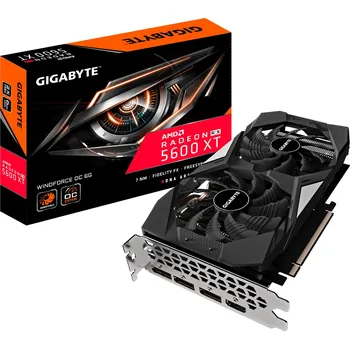 Gigabyte Radeon RX 5600 XT Windforce OC 6G (GV-R56XTWF2OC-6GD) Grafická karta Gigabyte Radeon RX 5600 XT Windforce OC 6G (GV-R56XTWF2OC-6GD)