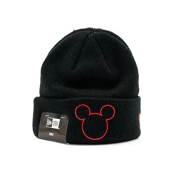 Zimní čelenka Dětský Kulich New Era Disney Knit Mickey Mouse Infant Black/Scarlet