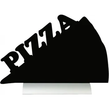 SECURIT Stolní popisovací tabule s hliníkovým stojánkem s 1 popisovačem PIZZA FBTA-PIZZA