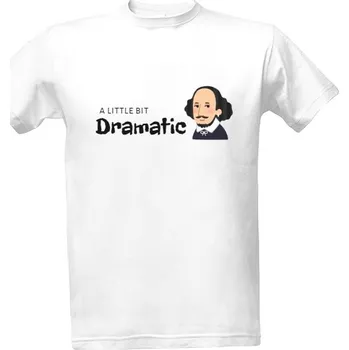 Pánská móda Tričko s potiskem Shakespear 2 pánské