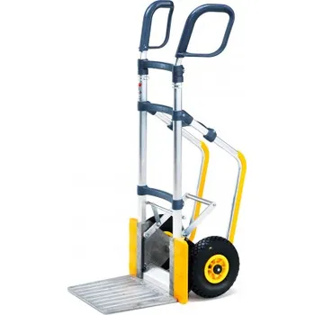 Rudl AJprodukty Rudl s naklápěcím pedálem, 250 kg, hliníkový, pneumatická kola 31197