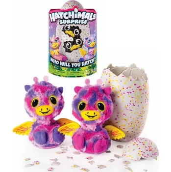 plyšák Hatchimals Surprise Dvojčata Žirafky