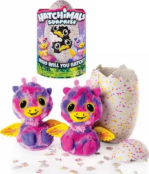 Plyšová hračka Hatchimals Surprise Dvojčata Žirafky