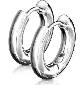 Náušnice Ocelové náušnice - kruhy 22 mm