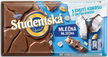 Čokoláda Nestlé Studentská pečeť mléčná s kokosem 170 g