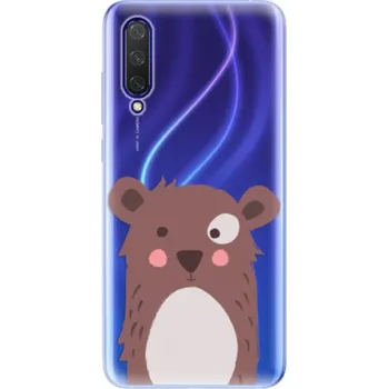 Telefonní příslušenství Odolné silikonové pouzdro iSaprio - Brown Bear - Xiaomi Mi 9 Lite