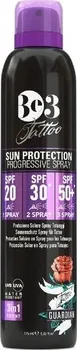 Přípravek na opalování Be3 Tattoo Sun Protection Progressive Spray SPF 20/30/50+ 175 ml