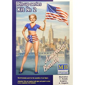 Plastikový model Master Box 1/24 Pin-up series, No.2 'Betty'