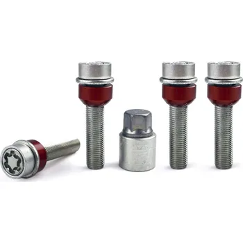 Autodoplněk Pojistné bezpečnostní šrouby M14x1,5x50 kulová R14 pohyblivá, klíč 19, SICUSTAR VN550RAR14