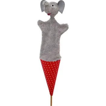 maňásek Maňásek v kornoutu 3v1 - "Slon" (55 cm)