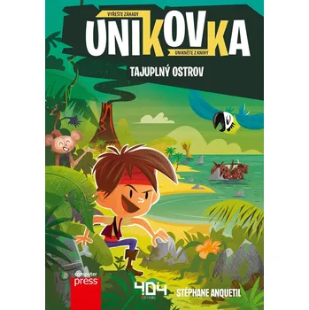 Únikovka: Tajuplný ostrov - Stéphane Anquetil (2020, brožovaná)