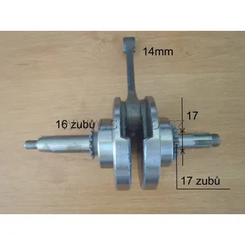Motor pro motocykl Sohoo Kliková hřídel pitbike dirtbike ATV - klika T3