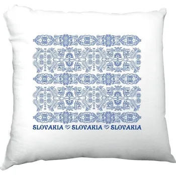 Polštář Polštář saténový s potiskem Polštář motiv západní Slovensko