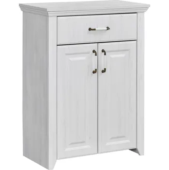 Botník Botník dvoudveřový bílý RUSTIC