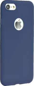 Pouzdro na mobilní telefon Forcell Soft pro Apple iPhone 8 tmavě modré