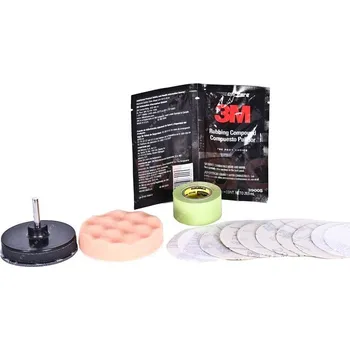 3m leštící sada pro renovaci světlometů