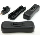 Vypínač mezišňůrový 727 - Vypínač mezišňůrový 727 černý 250V/2A