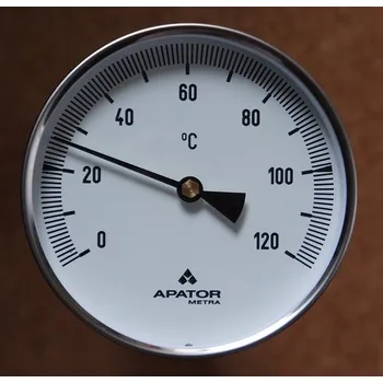 Kuchyňský teploměr Teploměr rovný TR100 0-120°C stonek 100mm