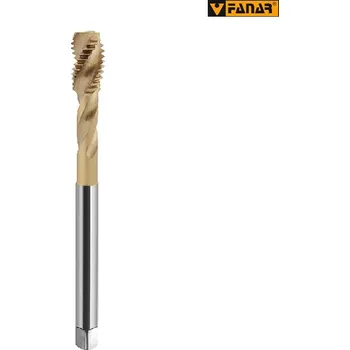 Závitořezný nástroj Závitník FANAR M18 HSSE TiN 800X šroubový (Závitník FANAR 800X šroubová drážka ISO2 (6H) HSSE TiN M18x2,5)