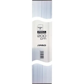 Vodováha JAD Stahovací lať 200 cm, bez libel