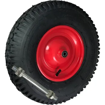 Příslušenství k zahradní technice Náhradní kolo pro stavební kolečko pneumatické 400 mm (4.80/400-8 4PR)