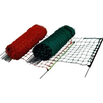Ohradník Vodivá síť pro králíky, výška 65 cm, délka 50m, 1hrot, zelená