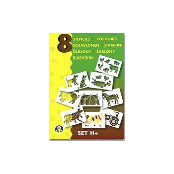 Šablony na foukací fixy CENTROPEN set H+