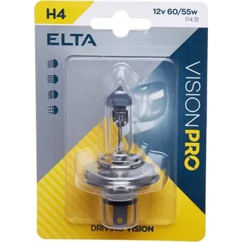 Autožárovka 12V H4 60-55W P43t, Elta, blistr