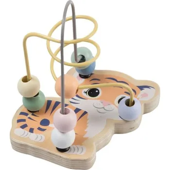 Jouéco The Wildies Family dřevěný mini labyrint 12m+ Tiger