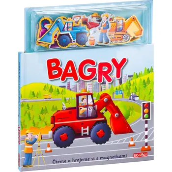 Bagry - Knížka s magnetkami - Sally…