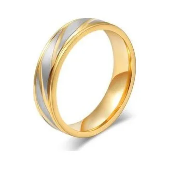 Prsten OPR0044 Ocelový snubní prsten, šíře 4 mm (55)