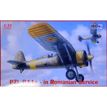 Plastikový model IBG 1/32 PZL P.11c in Romanian Service