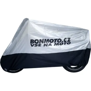BONMOTO plachta MOTO COVER Logo black/silver - S