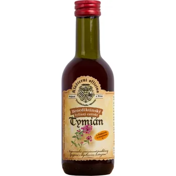 Přírodní produkt Klášterní officína Tymián bylinný sirup 250 ml
