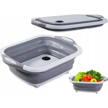 Verk Skládací silikonová miska 2 v 1 5 l