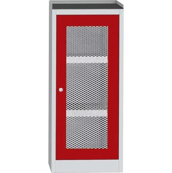 Uskladnění pneumatiky Kovos KOVOS skříň pro skladování kapalin SCH T5 B, červená + doprava zdarma