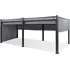 Zahradní altán Blumfeldt Pavilon Pantheon Cortina 3 x 6 m šedý