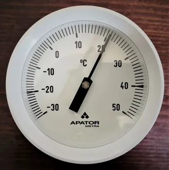 Kuchyňský teploměr Teploměr rovný DTR -30+50°C stonek 160 mm