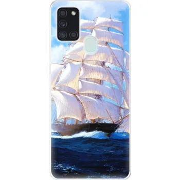 Pouzdro na mobilní telefon Odolné silikonové pouzdro iSaprio - Sailing Boat - Samsung Galaxy A21s