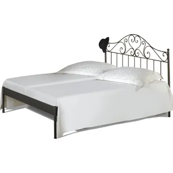 Postel Iron Art MALAGA kanape - kovaná postel pro rozměr matrace: 140 x 200 cm