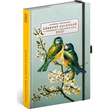 Diář Recenze Presco Group Zábavný kalendář Kateřiny Winterové 2021
