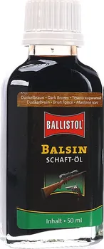 Čištění zbraně Ballistol Balsin olej na pažby 50 ml tmavě hnědý