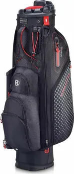 Golfový bag Bennington QO 9 Lite Cart Bag černý/červený