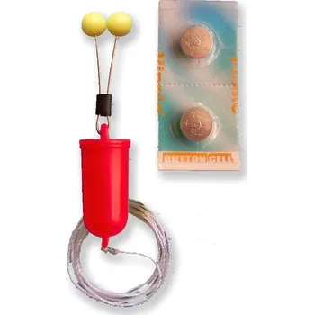 Signalizace záběru Bubeník - Číhátko bateriové odpadávací s provázkem červené