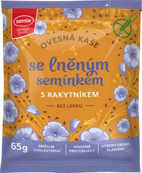 Semix Ovesná kaše s rakytníkem a lněným semínkem 65 g