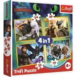 Trefl Puzzle 4v1 Jak vycvičit draka