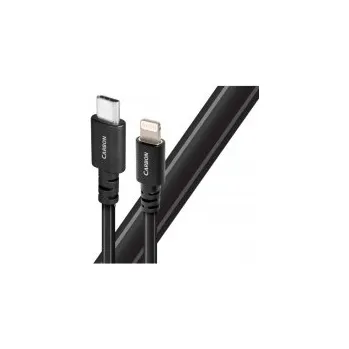 Audio kabel Audioquest Carbon Lightning na USB-C 1,5 m + doprava zdarma