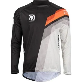Moto dres YOKO Dětský motokrosový dres YOKO VIILEE černý / bílý / oranžový L